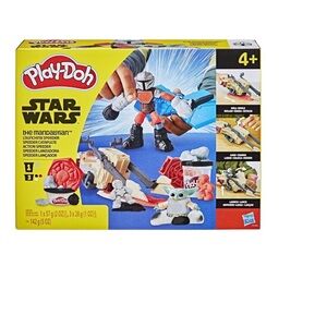 PLAY-DOH Star Wars: The Mandalorian Speeder Launch Toy for Kids Ages 4+. NEW